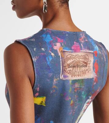 Bedrucktes Midikleid Enka | Acne Studios