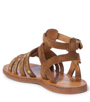 Plagette leather sandals | Pom d'Api