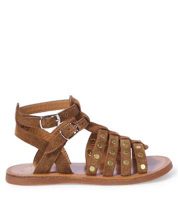 Plagette leather sandals | Pom d'Api