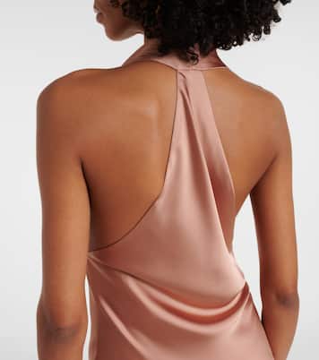Robe aus Satin | Norma Kamali