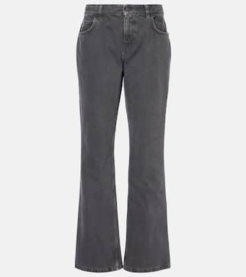 Low-Rise Straight Jeans Lyndsey | The Row
