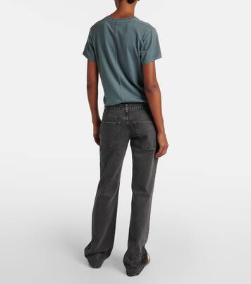 Low-Rise Straight Jeans Lyndsey | The Row