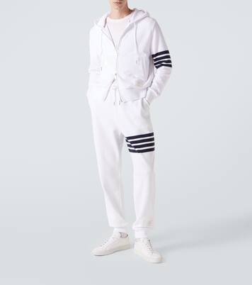 4-Bar cotton jersey sweatpants | Thom Browne
