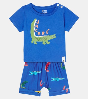 Baby Jacassaurinho T-shirt and shorts set | Fábula