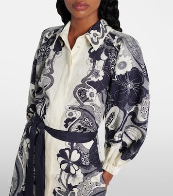 Kleid Mickey aus Leinen  | Alémais