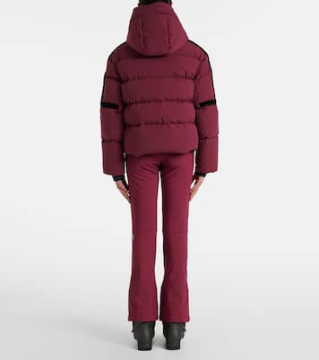 Barsy velvet-trimmed down ski jacket | Fusalp