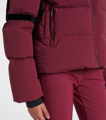 Barsy velvet-trimmed down ski jacket | Fusalp