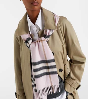 Burberry Check cashmere scarf | Burberry
