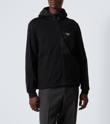 Jacke aus einem Baumwollgemisch | Prada