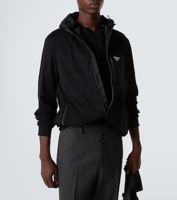 Jacke aus einem Baumwollgemisch | Prada