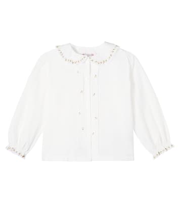 Janeke embroidered cotton blouse | Bonpoint