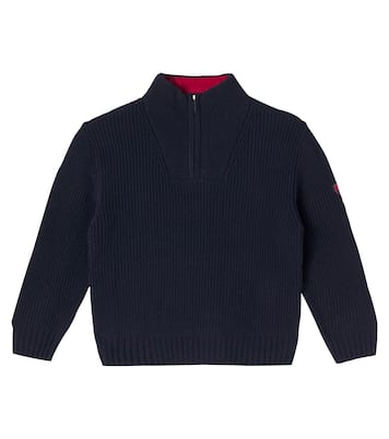 Baldo wool zip-up sweater | Bonpoint