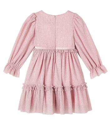 Bow-detal ruffled dress | Patachou