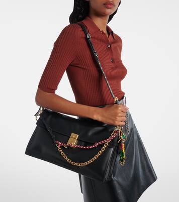 Schultertasche Prada Soft Sound Large aus Leder | Prada