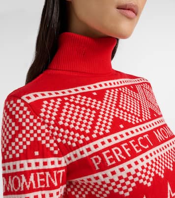 Jersey Holiday de lana con intarsia | Perfect Moment