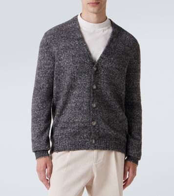 Cardigan in misto lana | Brunello Cucinelli