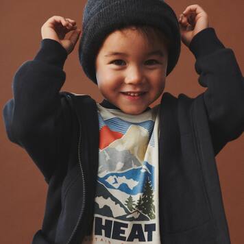 Beck printed cotton jersey T-shirt | Wheat