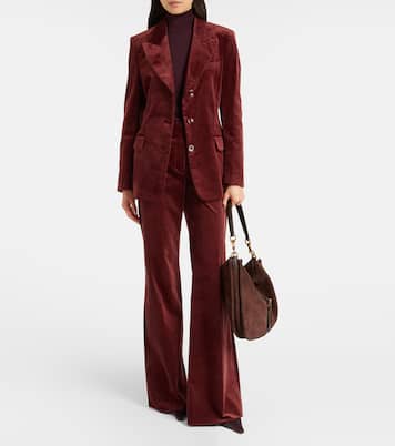Blazer Twisted Structure in velluto a coste | Dorothee Schumacher