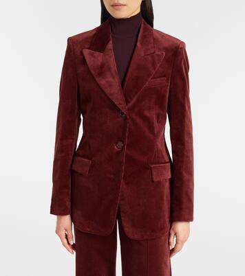 Blazer Twisted Structure in velluto a coste | Dorothee Schumacher
