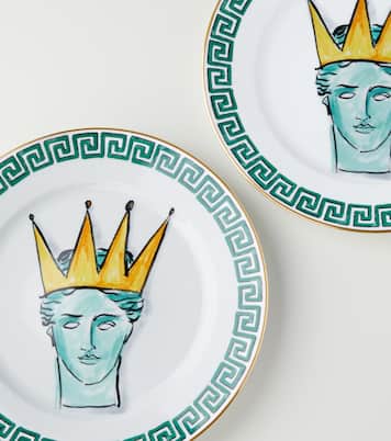 Il Viaggio di Nettuno 디너 플레이트 by Luke Edward Hall | Ginori 1735