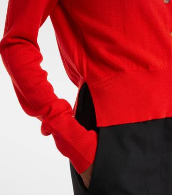 Lila wool cardigan | Calvin Klein Collection