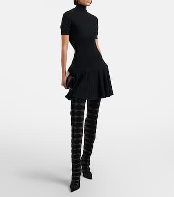 Circus Max Botta Alta 100 over-the-knee boots | Christian Louboutin