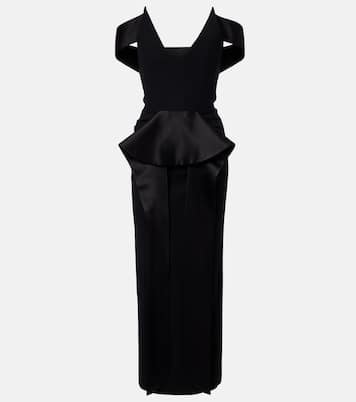 Robe midi Barrier en satin | Maticevski