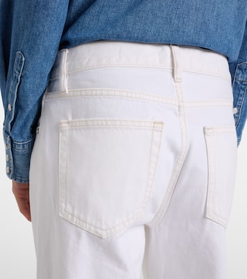 Bubble mid-rise wide-leg jeans | Frame