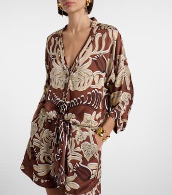 Top Azia imprimé | Poupette St Barth