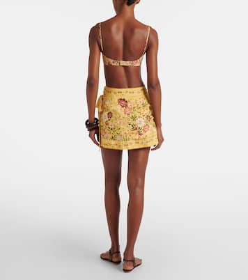 Pareo Luna aus Baumwolle und Leinen | Agua by Agua Bendita