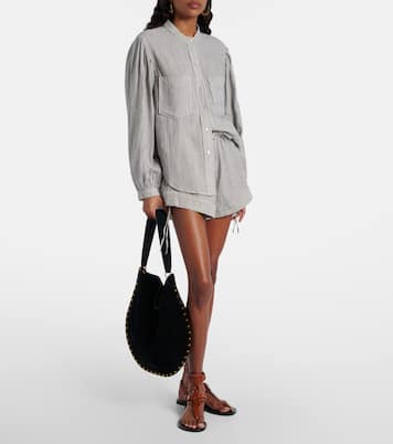 Thaliany striped cotton shorts | Marant Etoile