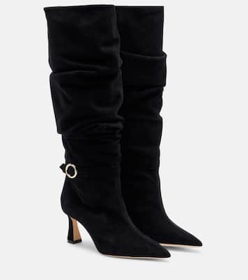 Bottes Melina 70 en daim | Malone Souliers