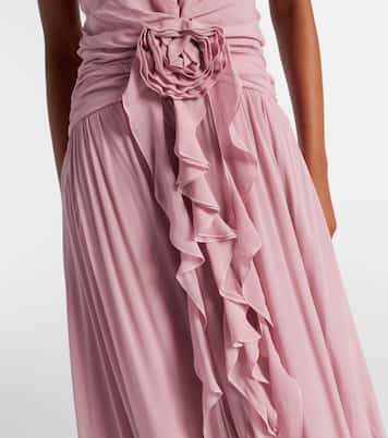 Robe aus Georgette | Blumarine