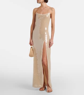 Marylin sequined maxi dress | Oséree