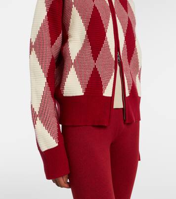 Karina knitted jacquard jacket | Varley