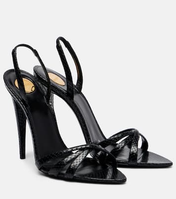 Slingback-Sandalen Kate aus Leder | Saint Laurent