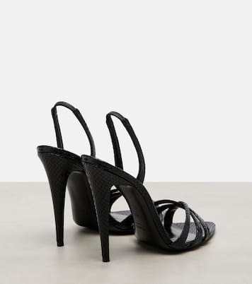 Slingback-Sandalen Kate aus Leder | Saint Laurent