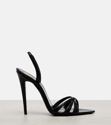 Slingback-Sandalen Kate aus Leder | Saint Laurent