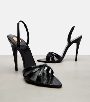 Slingback-Sandalen Kate aus Leder | Saint Laurent