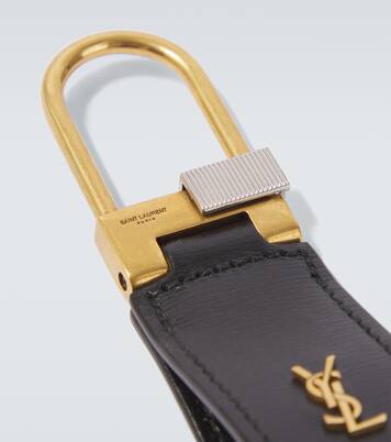 Schlüsselanhänger Tiny Cassandre aus Leder | Saint Laurent
