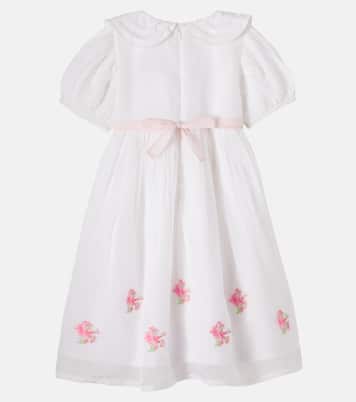 Rose embroidered dress | Bebe Organic