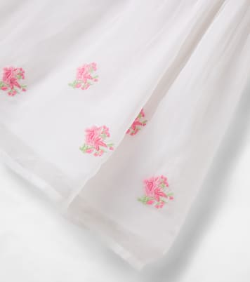 Rose embroidered dress | Bebe Organic