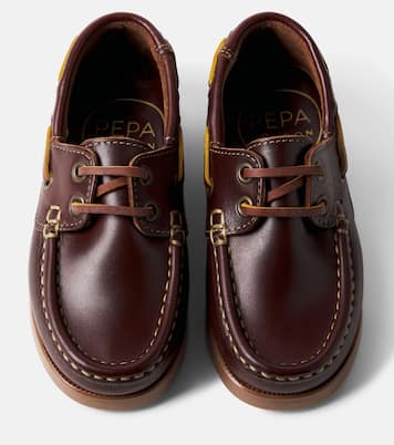 Segelschuhe aus Leder | Pepa London