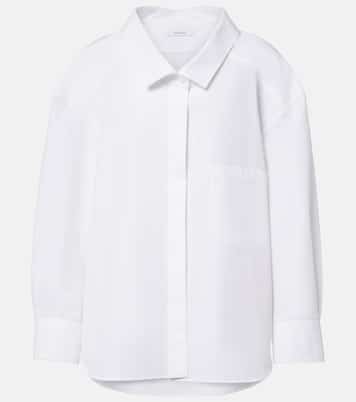 Camisa oversized de popelín de algodón | Givenchy