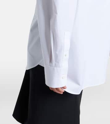Camisa oversized de popelín de algodón | Givenchy