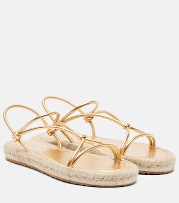 Sandales espadrilles en cuir | Gianvito Rossi