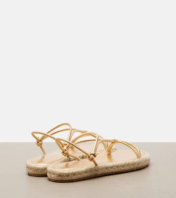 Sandales espadrilles en cuir | Gianvito Rossi