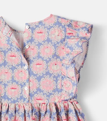 Kim printed cotton seersucker dress | Konges Sløjd