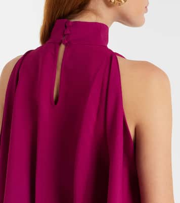 Robe Bacall aus Crêpe | Taller Marmo