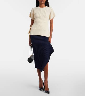 罗纹针织棉质上衣 | Stella McCartney